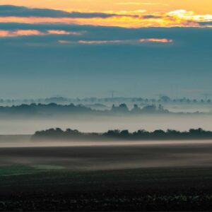 Nebel über dem Tollensetal